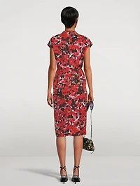 Doromos Midi Dress Floral Print