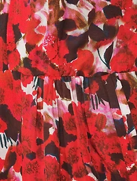 Doromos Midi Dress Floral Print