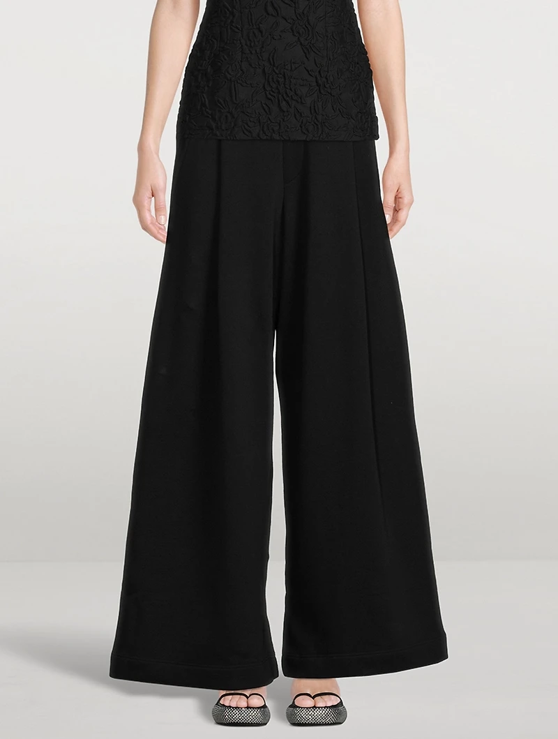 Hadium Wide-Leg Joggers