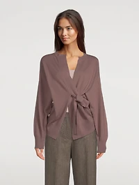 Tarok Cashmere Wrap Cardigan