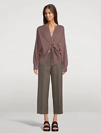 Tarok Cashmere Wrap Cardigan