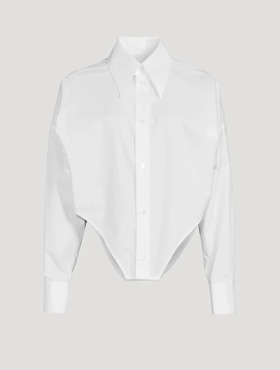 Dipped Poplin Shirt