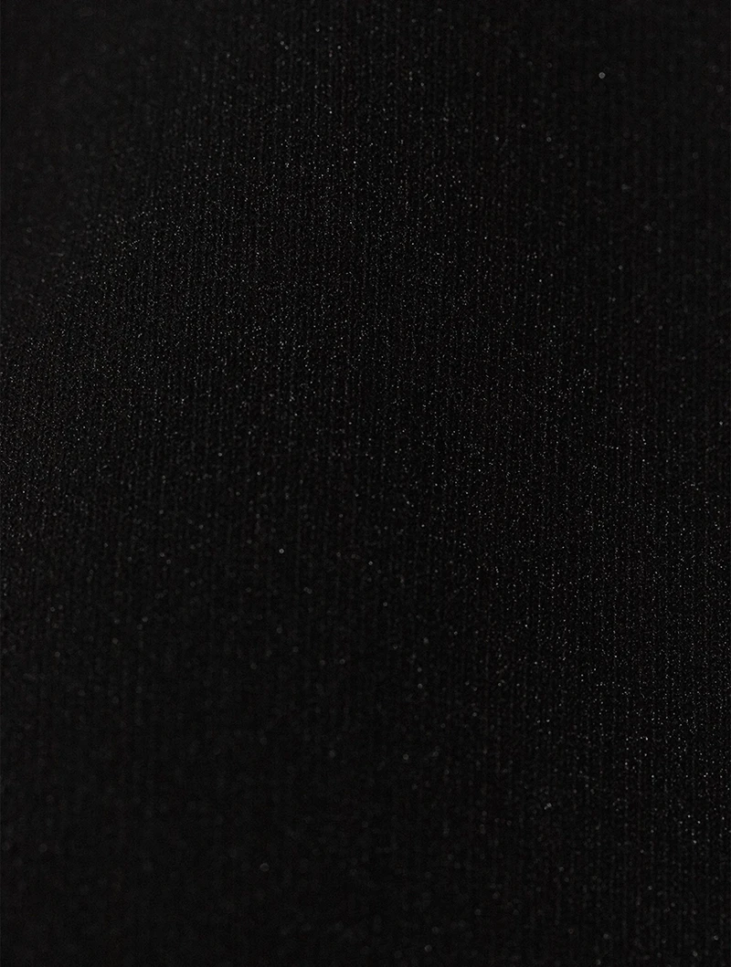 Compact Nylon Crop Cardigan