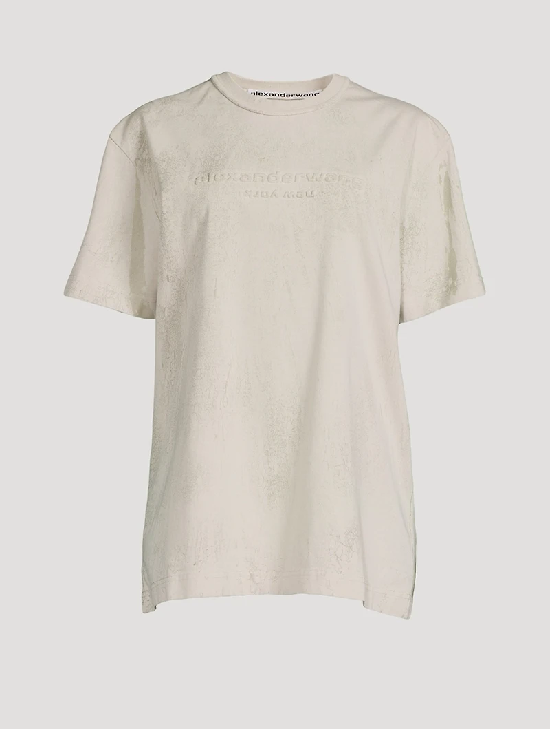 Plaster-Dyed T-Shirt
