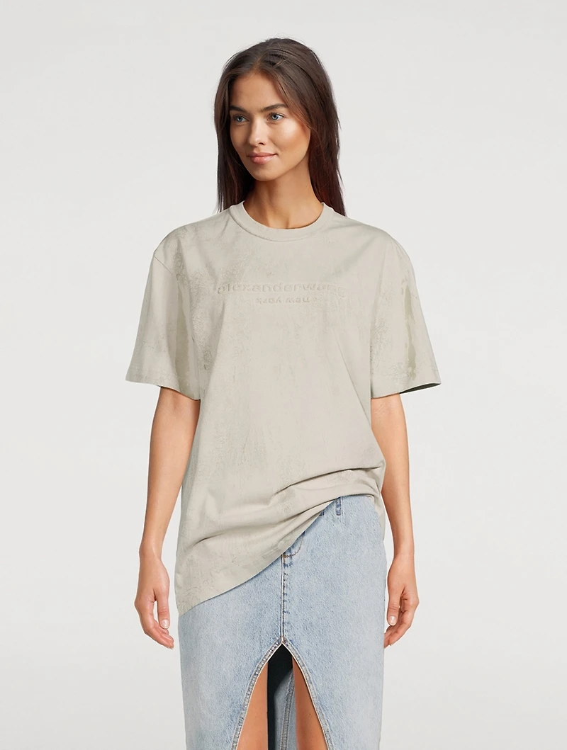 Plaster-Dyed T-Shirt