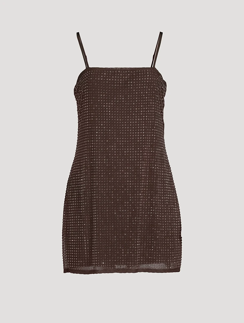 Embellished Slip Dress
