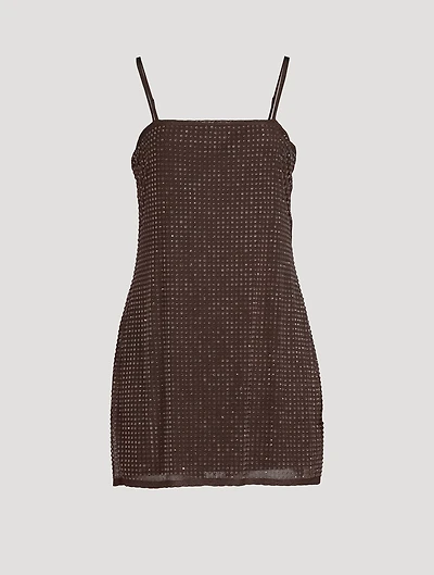 Embellished Slip Dress