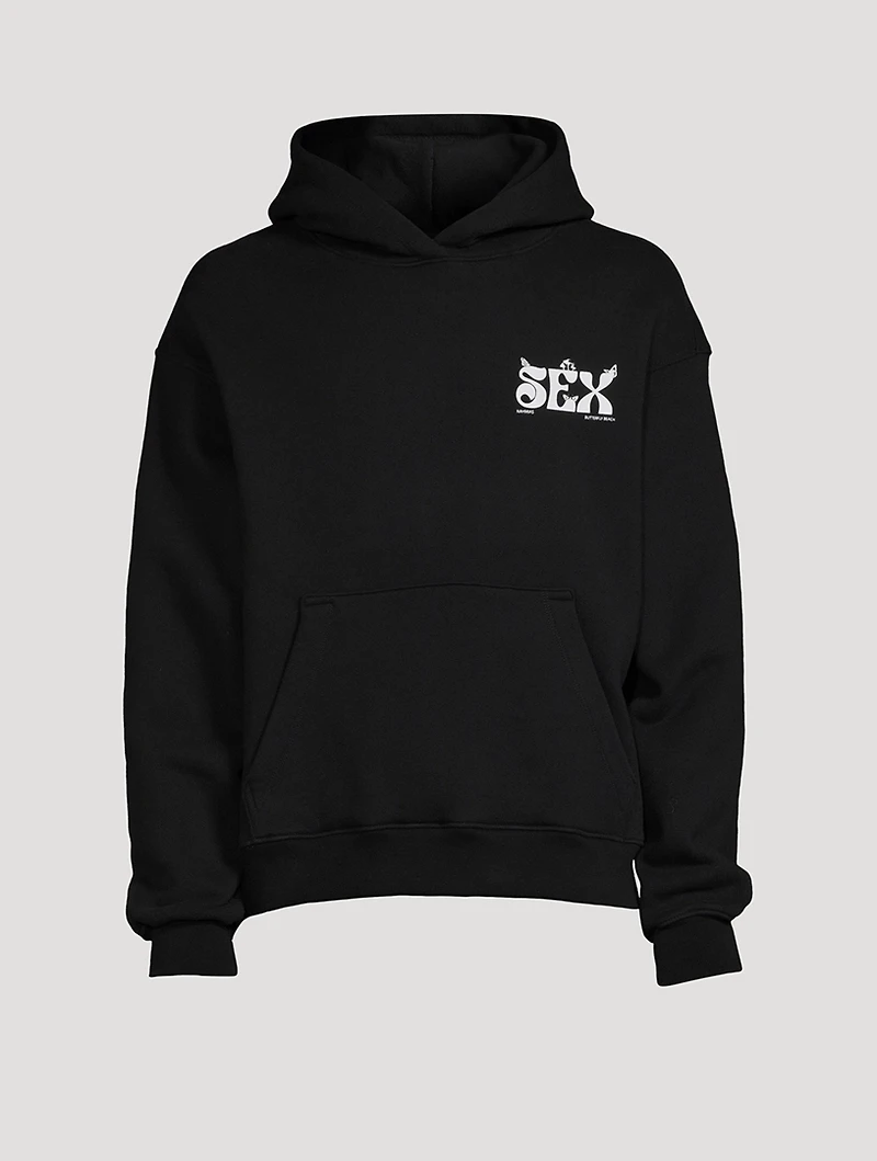 On The Beach Cotton Hoodie