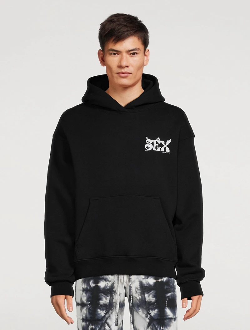 On The Beach Cotton Hoodie