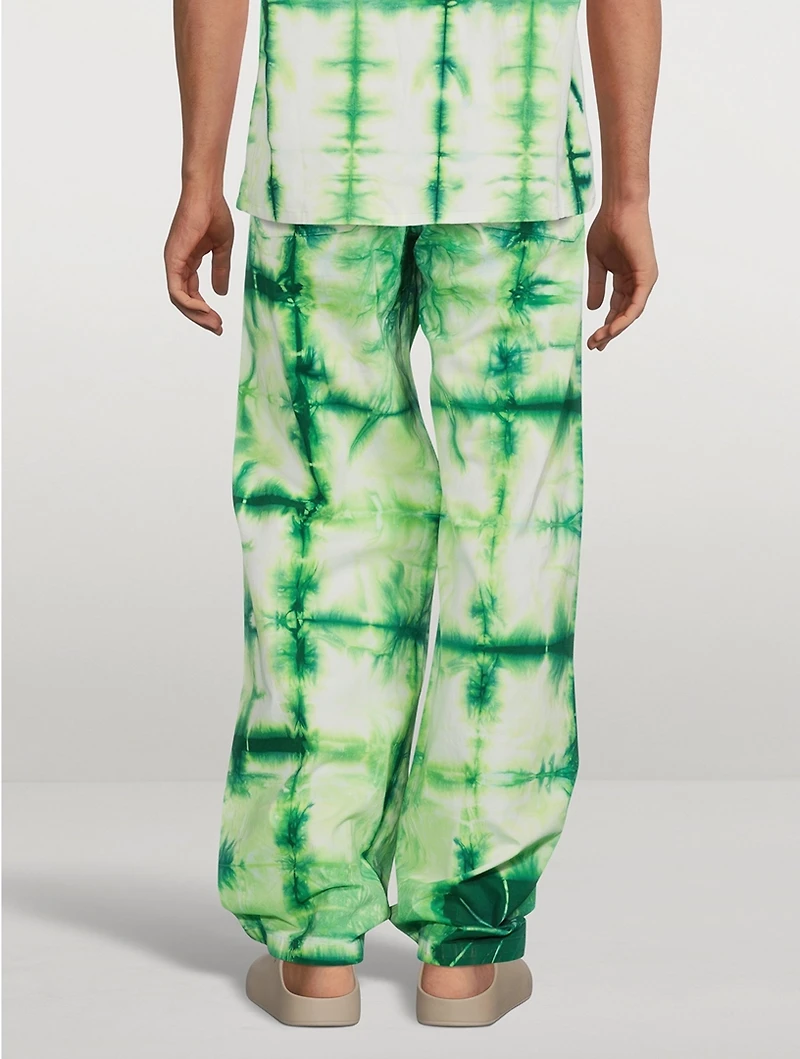 Tie-Dyed Baggy Pants