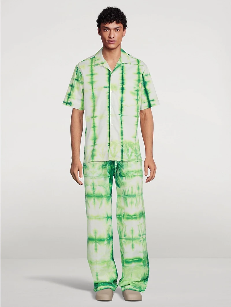 Tie-Dyed Baggy Pants