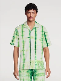 Tie-Dyed Boxy Shirt