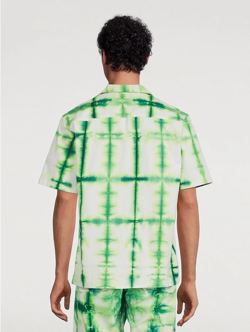 Tie-Dyed Boxy Shirt