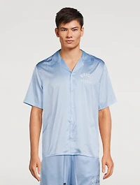 Miracle Academy Silk Short-Sleeve Shirt
