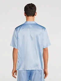 Miracle Academy Silk Short-Sleeve Shirt