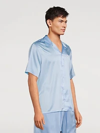 Miracle Academy Silk Short-Sleeve Shirt