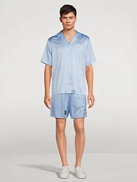 Miracle Academy Silk Short-Sleeve Shirt