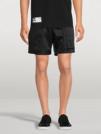 Nylon Cargo Shorts