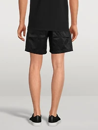 Nylon Cargo Shorts