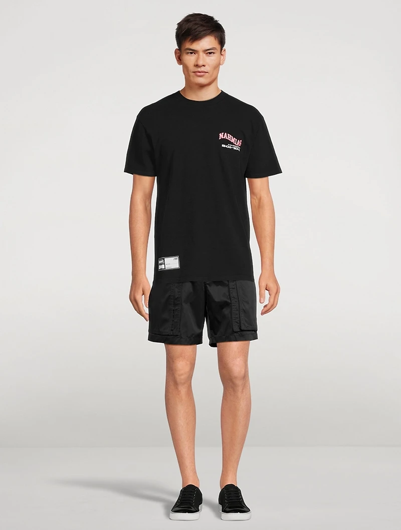 Nylon Cargo Shorts