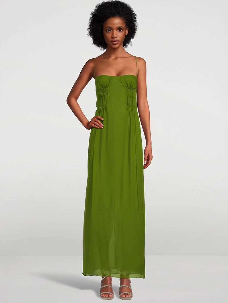 Silk Balconette Bra Dress