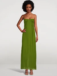 Silk Balconette Bra Dress