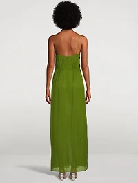 Silk Balconette Bra Dress