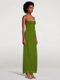 Silk Balconette Bra Dress
