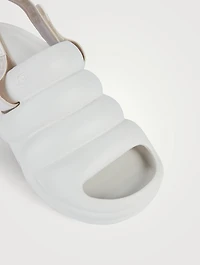 Aww Yeah Rubber Slingback Clogs