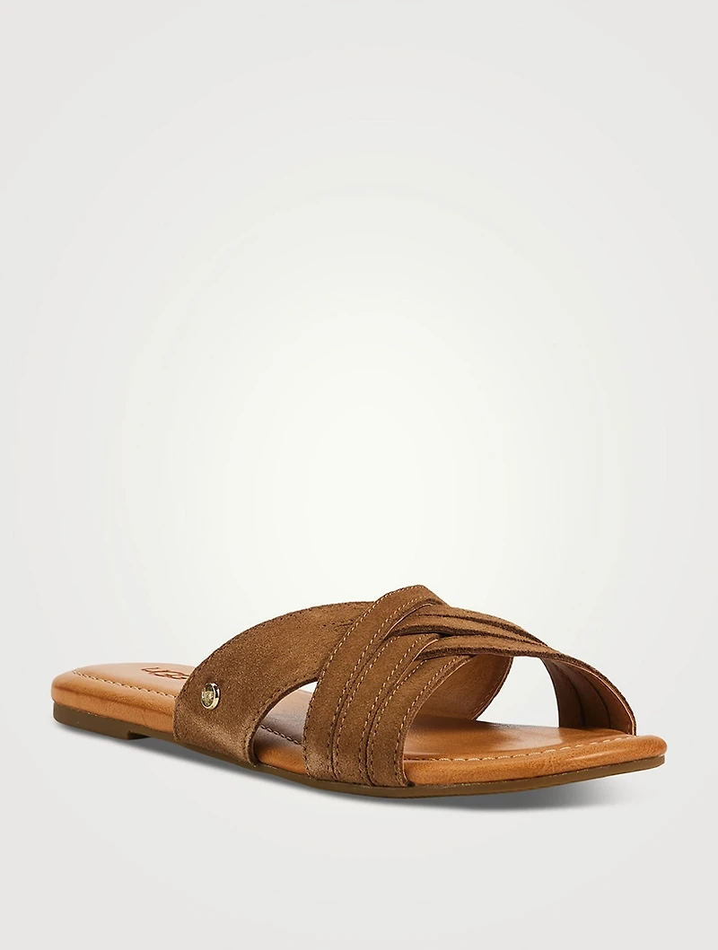 Kenleigh Suede Slide Sandals