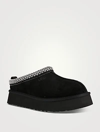 Tazz Suede And Sheepskin Slippers