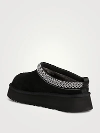 Tazz Suede And Sheepskin Slippers