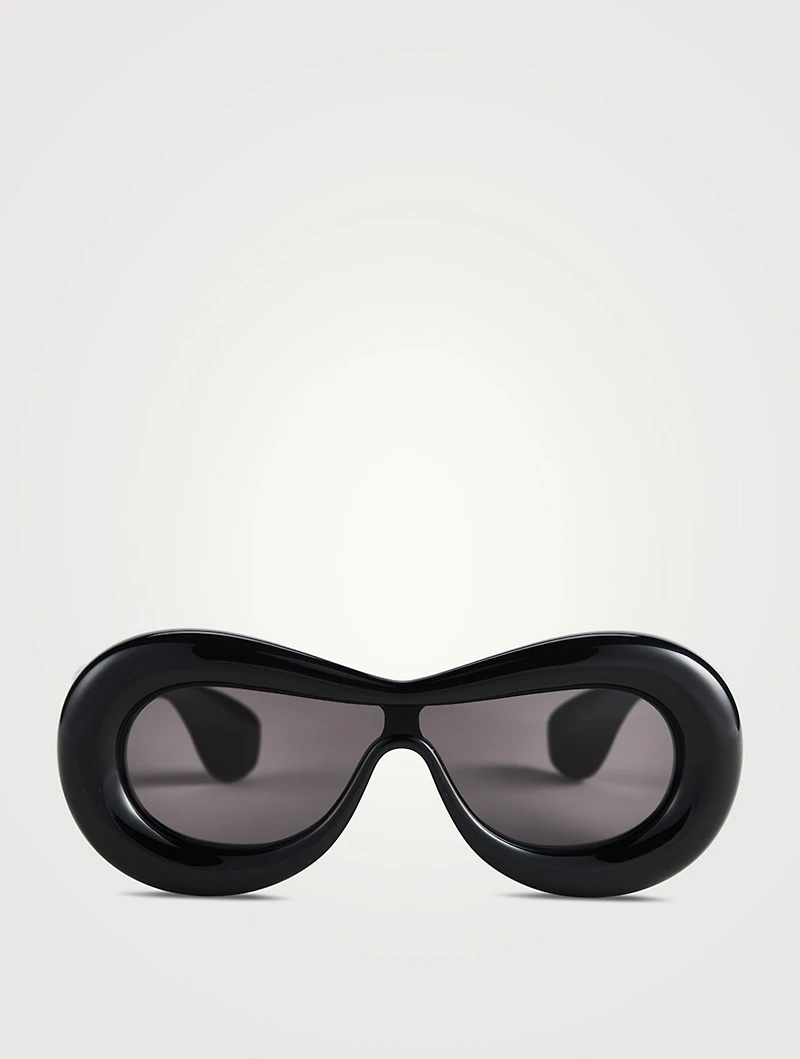 Puffy Aviator Sunglasses