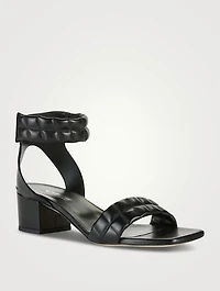 Rover Quilted Leather Sandals