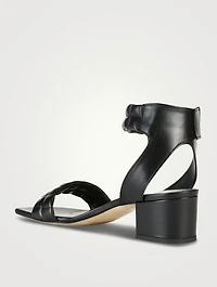 Rover Quilted Leather Sandals
