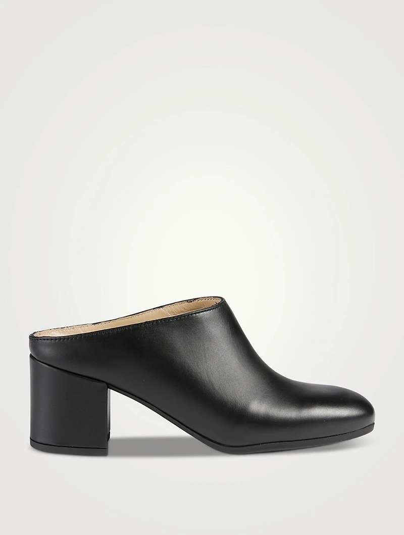 Jasmine Leather Mules