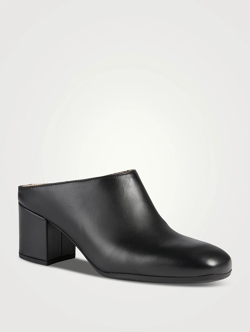Jasmine Leather Mules