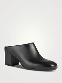Jasmine Leather Mules