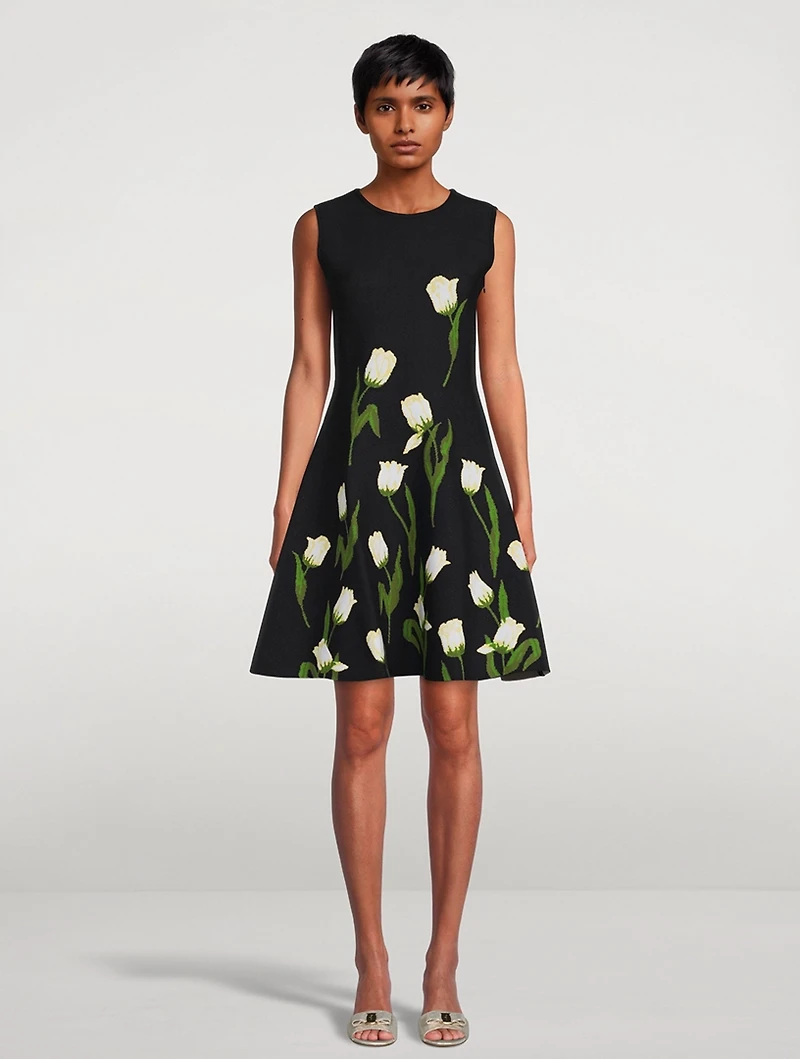 Degradé Tulip Knit Dress