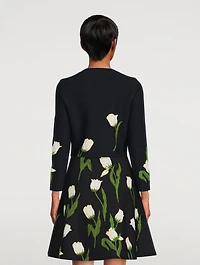 Tulip Jacquard Cardigan