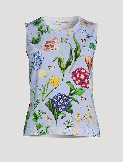 Tank Top Multi-Floral Print