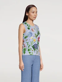 Tank Top Multi-Floral Print