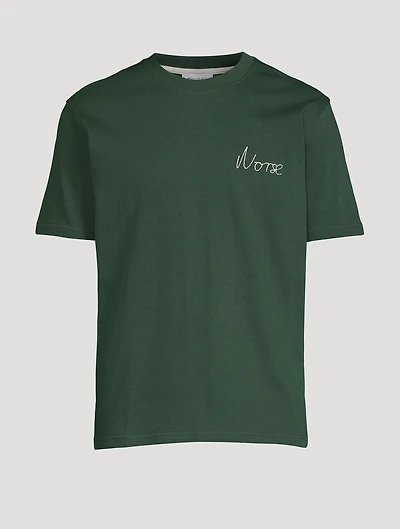 Johannes T-Shirt With Chain Stitch Logo