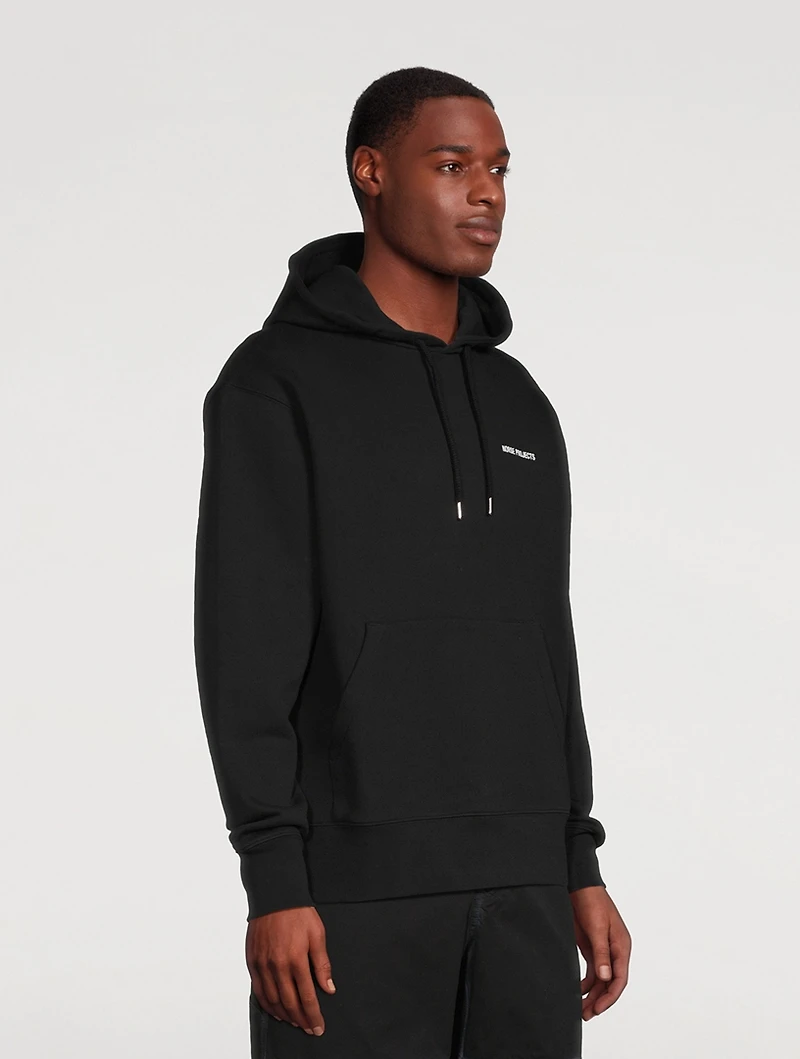 Arne Organic Cotton Logo Hoodie