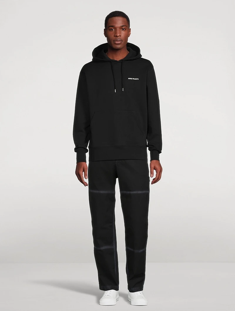 Arne Organic Cotton Logo Hoodie