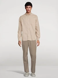 Anton Organic Cotton Brushed Flannel Shirt