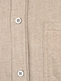 Anton Organic Cotton Brushed Flannel Shirt