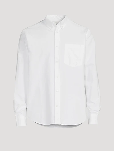 Algot Organic Cotton Oxford Shirt With Monogram
