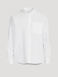 Algot Organic Cotton Oxford Shirt With Monogram