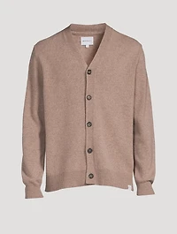 Adam Lambswool V-Neck Cardigan